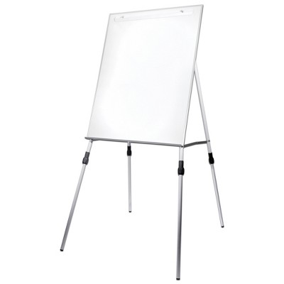 Flipside Products Dry Erase Easel with Adjustable Legs, 46" x 5" x 29.5"