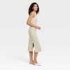 Women's Sleeveless Ribbed Dress - A New Day™ - image 3 of 3