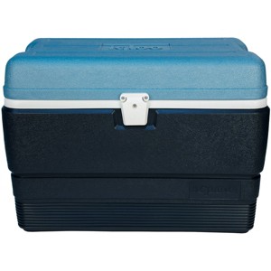 IGLOO MaxCold 50 qt. Hard Cooler - Jet Carbon/Ice Blue - 1 of 4