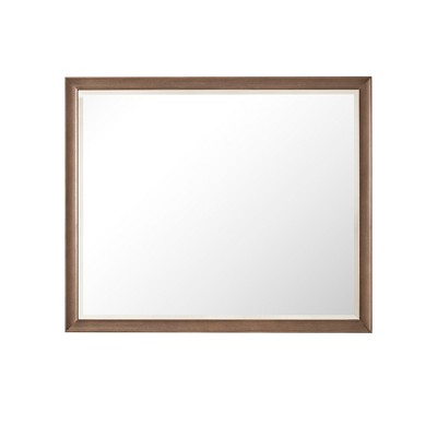 James Martin Vanities Glenbrooke 48" Mirror, Whitewashed Walnut