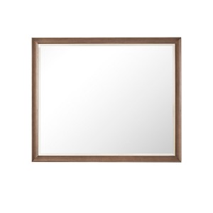 James Martin Vanities Glenbrooke 48" Mirror, Whitewashed Walnut - 1 of 4