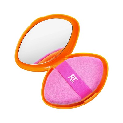 Real Techniques 2-in-1 Powder Applicator Puff &#38; Case