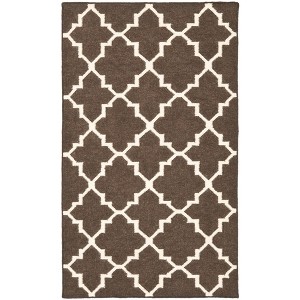 Dhurries DHU554 Hand Woven Flat Weave Indoor Rugs - Safavieh - 1 of 4