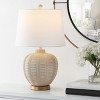 Marrla Table Lamp W/ USB Port - 23.25 Inch Height - TBL4424 - Cream - Safavieh - 4 of 4