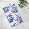 Pimpernel Blue Italian Tea Towel - Cotton Kitchen Towel with 18th Century Italian Countryside Scene, Decorative Dish Drying Accessory, (18" x 29") - 2 of 4
