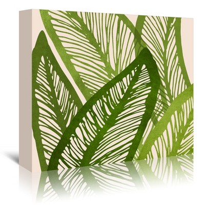 Americanflat Botanical Wall Art Room Decor - Green Tropics Wide By Modern  Tropical : Target