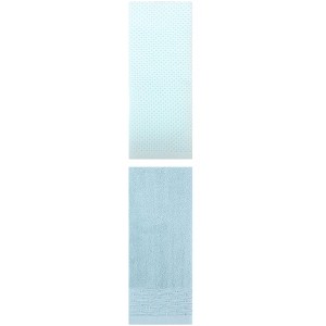 REGALWOVEN Cotton Soft Absorbent Hand Towel for Bathroom Kitchen Hotel Spa 14" x 30"/13" x 30" 2 Pcs - 1 of 4