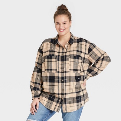 target flannel shirt dress