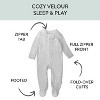 Honest Baby  Organic Cotton Velour Sleep & Play - 2 of 2