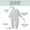 Organic Cotton Velour Sleep & Play - image 2 of 2