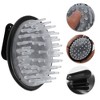 Unique Bargains Hair Shampoo Brush 3.35"x2.76"x2.64" 1 Pc - 3 of 4