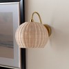 Mark & Day Eggendorf 12"H x 10"W x 14"D Global Beige Wall Lights - 2 of 4