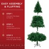 Best Choice Products 6ft Pre-Lit Premium Hinged Artificial Christmas Pine Tree - 4 of 4