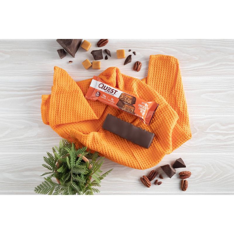 Quest Nutrition 15g Hero Protein Bar - Crispy Chocolate Caramel Pecan , 4 of 9
