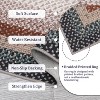 coucheta Multi-size Washable Area Rug, Farmhouse Geometric Textured Non-Shedding Low Pile Non Slip Carpet, for Living Room, Bedroom, Dining Room - 3 of 4
