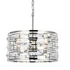 Elegant Lighting Kennedy 16.5 inch pendant in chrome - 3 of 4
