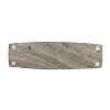 9" x 25.75" Large Long Beige Marble Earthy Tones Charcuterie Tapas Cheese Fruit Serving Board - 4 of 4