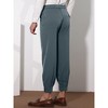 Lars Amadeus Men's Double Pleated Zipper Leg Tapered Formal Dress Pants - 3 of 4