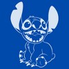 Boy's Lilo & Stitch Black and White Stitch T-Shirt - 2 of 4