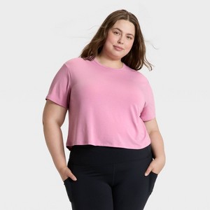 Women's Crewneck Short Sleeve T-Shirt - All In Motion™ - 1 of 3