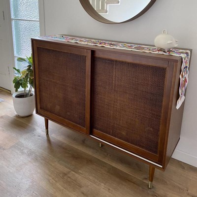 Solid Walnut Mid Century Modern Buffet by Krug Furniture