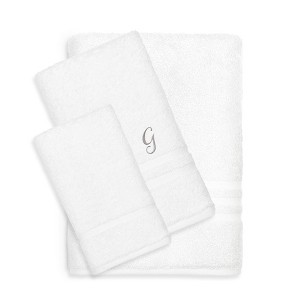 Linum Home Textiles 100% Turkish Cotton 3PC Denzi Towel Set - 1 of 1