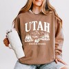 Simply Sage Market Women's Lightweight Garment Dyed Graphic Sweatshirt Utah Forest Scene - 2 of 4