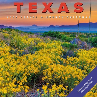 2022 Wall Calendar Texas - Willow Creek Press