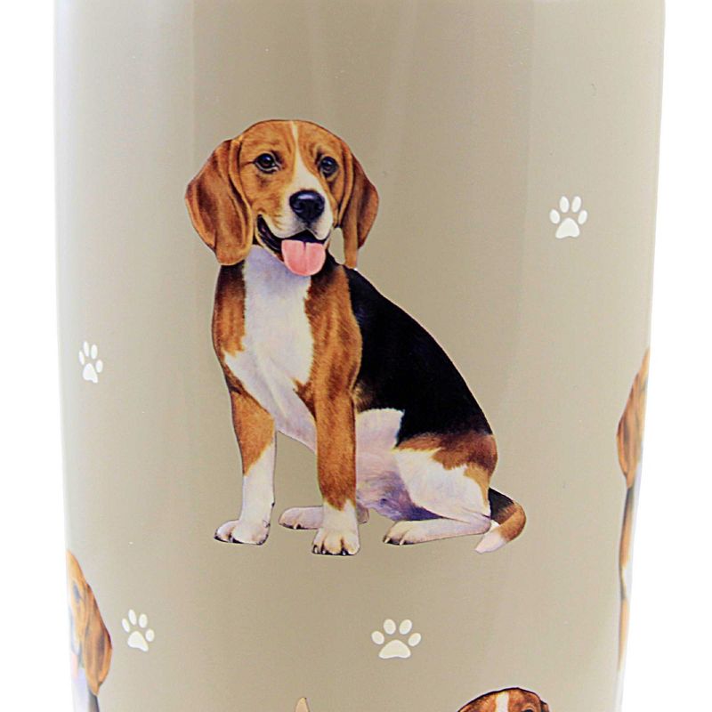 E & S Imports 7.0 Inch Beagle Serengeti Tumbler Hot Or Cold Beverages Tumblers, 3 of 4