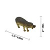 Collectible Wildlife Gifts | Hippo Realistic Small Toy Model Plastic Replica African Animal, Kids Educational Gift   3.5" F387 B90 - 2 of 4