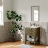 Cesicia Black Oakwood Frame Cabinet with Carb P2 Plywood Body, 1 Door & 1 Drawer, Soft-Closing Hardware - 4 of 4