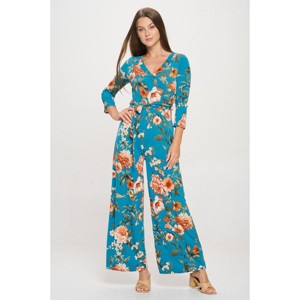 WEST K Women's Shay Surplice Neck Jumpsuit - 1 of 4