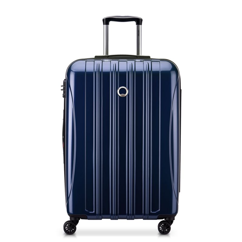 DELSEY Paris Aero Expandable Hardside Medium Checked Spinner Upright Suitcase - Blue, 4 of 13