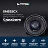 Autotek Street Machine 250W 5.25 Inch 2 Way Car Audio Coaxial Speakers with Neo Mylar Soft Dome Tweeters for Crystal Clear Sound, Pair - 2 of 4