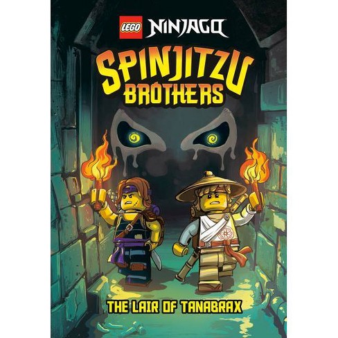Spinjitzu Brothers #2: The Lair of Tanabrax (Lego Ninjago) - (Stepping  Stone Book(tm)) by Tracey West (Hardcover)