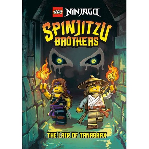 Spinjitzu Brothers 2 The Lair of Tanabrax Lego Ninjago Stepping Stone Book tm by Tracey West Hardcover