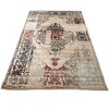 Home Mart Goods Vintage Contemporary Beige Silky Glam Area Rug - 5' x 7' Feet - 3 of 4