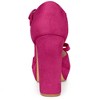 Allegra K Women's Mary Janes Platform Pumps Chunky Heels - 3 of 4