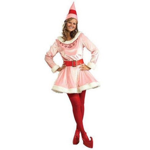 Womens plus hotsell size elf costume