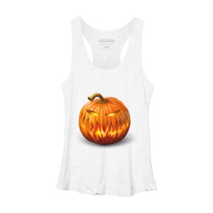Women's Design By Humans Jack O'Lantern By Ldarro Racerback Tank Top - 1 of 3