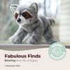 Bearington Rocko Plush Stuffed Animal Raccoon with Soft Faux-Fur, 13 inches - 2 of 4