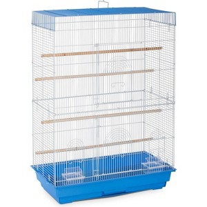 Prevue Pet Products SP42614-3 Flight Cage, Blue/White - 1 of 4