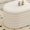 CAVINAS 40" Upholstered Storage Ottoman Bench with Safety Hinges,Multi-Functional Foot Rest, End of Bed Storage Bench for bedroom,Living Room - 4 of 4