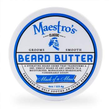 Maestro's Classic Beard Butter Mark of a Man Blend - 4.0oz