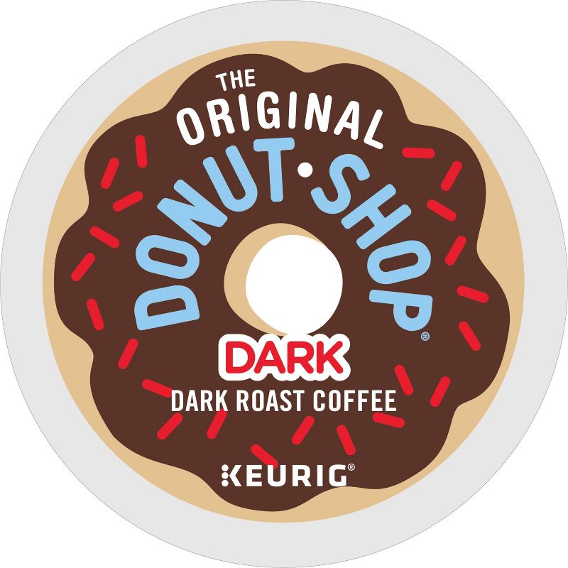 The Original Donut Shop Dark Keurig K-Cup Coffee Pods - Dark Roast - 24ct, 4 of 11