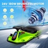 24V Electric Drift Go-Kart for Kids Ages 3-12 with 1:1 Steering Ratio, Rear-Wheel Drifts¨C Safe & Durable Ride-On Kart - 3 of 4