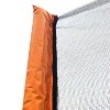 Okak 14FT All Weather Outdoor Trampoline with Basketball Hoop, Trampoline with Outer Safety Enclosure and Ladder, Rebounder for Adult, Kids, Orange - 2 of 4