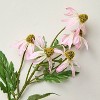 25" Faux Pink Coneflower Stem - Hearth & Hand™ with Magnolia - 3 of 3