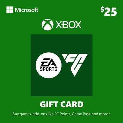 $25 Xbox Branded Cash EA FC eGift Card (Email Delivery)