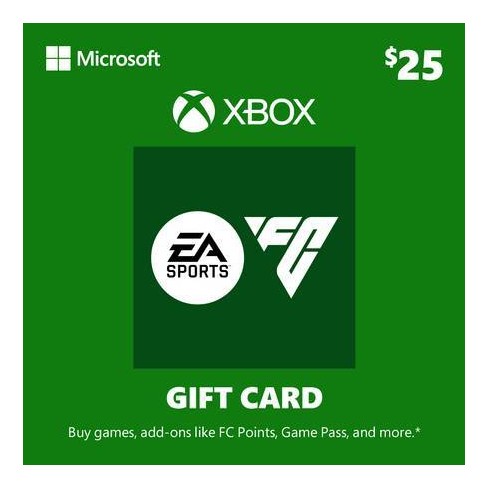 $25 Xbox Branded Cash EA FC eGift Card (Email Delivery) - image 1 of 1